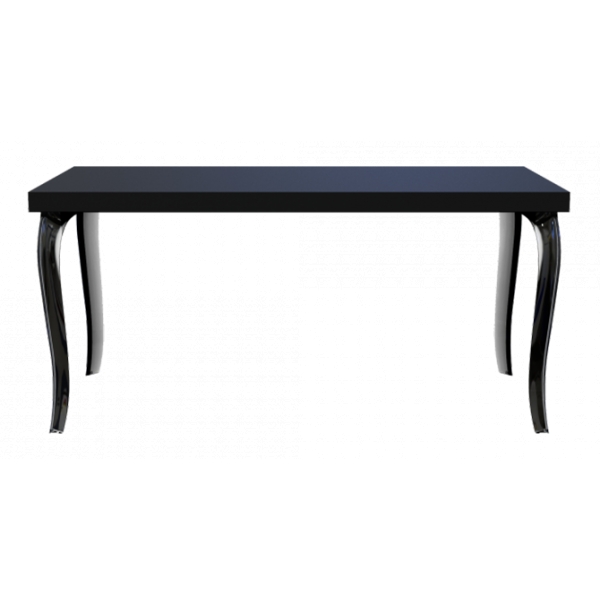 Qeeboo - B.B. Table 160 - Black - Qeeboo Table by Marcel Wanders - Furnishing - Home