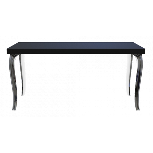 Qeeboo - B.B. Table 160 - Transparent - Qeeboo Table By Marcel Wanders ...