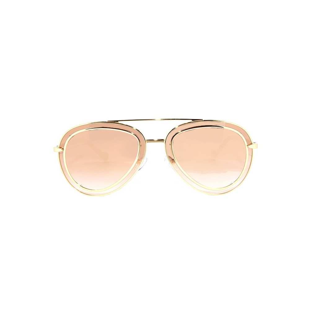 No Logo Eyewear - NOL9967 Sun - Gold Havana - Sunglasses - Avvenice