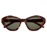 Yves Saint Laurent - SL M60 Sunglasses - Medium Havana - Sunglasses - Saint Laurent Eyewear