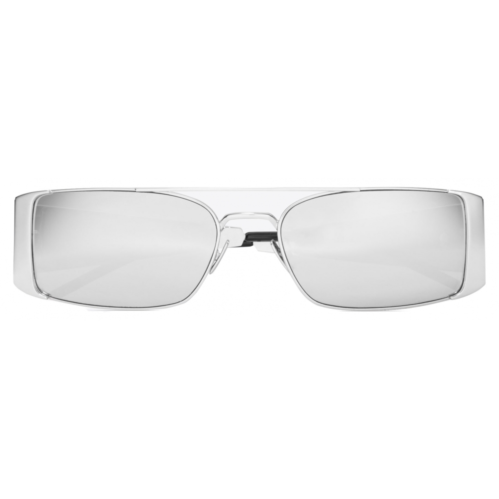 Yves Saint Laurent - SL 366 Lenny Sunglasses - Oxidized Silver ...