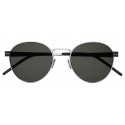 Yves Saint Laurent - Occhiali da Sole Monogram SL 250-B M - Argento - Saint Laurent Eyewear