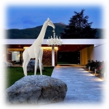 Qeeboo - Giraffe in Love Outdoor - White - Qeeboo Chandelier by Marcantonio - Lighting - Home