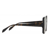 Alexander McQueen - Sunglasses with Outstanding Lenses - Dark Havana - Alexander McQueen Eyewear