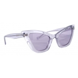No Logo Eyewear - NOL30276S Sun - Transparent Blue - Sunglasses - Giada Todesco Official - Jade Mega Official