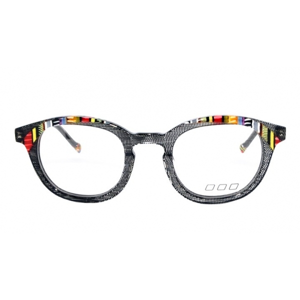 No Logo Eyewear - NOL30178 - Multicolored Polka Dot Crystal - Eyeglasses