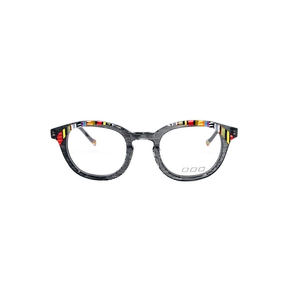 No Logo Eyewear NOL30178 - Multicolored Polka Dot Crystal - Eyeglasses Avvenice