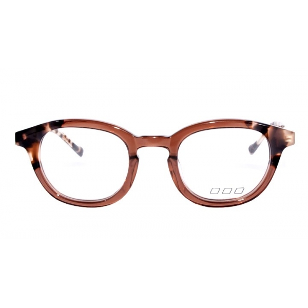 No Logo Eyewear - NOL30178 - Transparent Brown and Havana - Eyeglasses