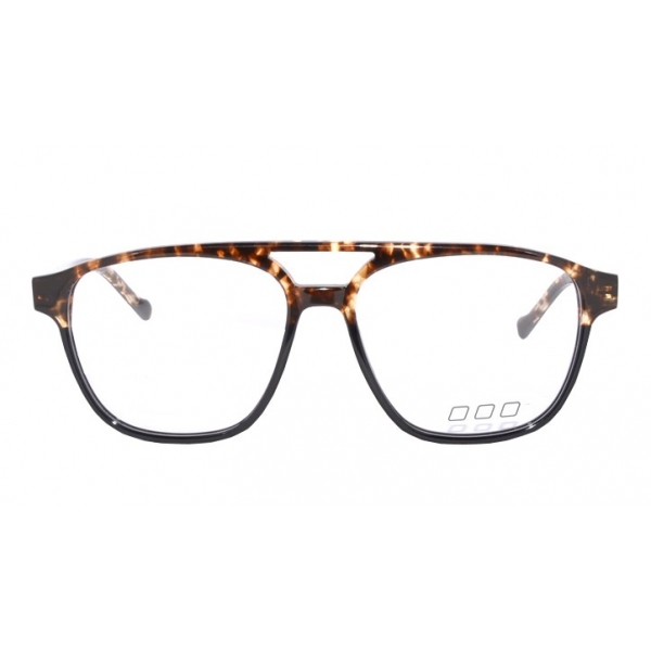 No Logo Eyewear - NOL30218 - Glossy Black and Havana - Eyeglasses