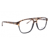 No Logo Eyewear - NOL30218 - Glossy Black and Havana - Eyeglasses