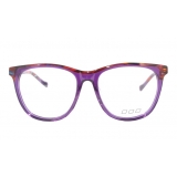 No Logo Eyewear - NOL30176 - Viola con Incollaggio Rosso - Occhiali da Vista