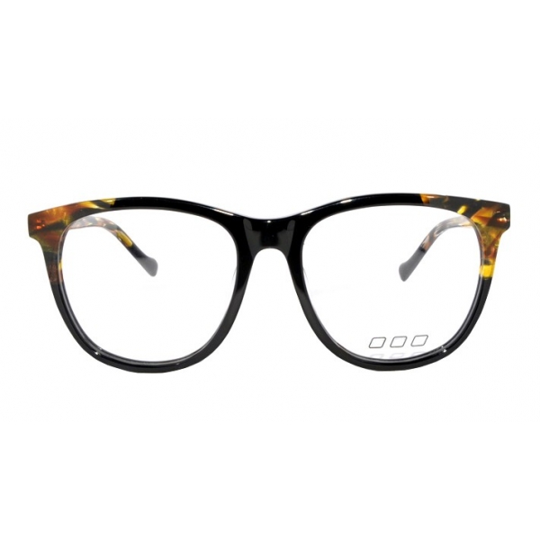No Logo Eyewear - NOL30176 - Black with Green and Black Bonding - Eyeglasses