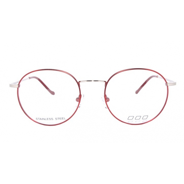 No Logo Eyewear - NOL71014 - Silver and Red - Eyeglasses