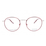 No Logo Eyewear - NOL71014 - Argento e Rosso - Occhiali da Vista