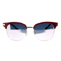 No Logo Eyewear - NOL09958 Sun - Bordeaux and Glossy Gold - Sunglasses