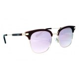 No Logo Eyewear - NOL09958 Sun - Bordeaux and Glossy Gold - Sunglasses