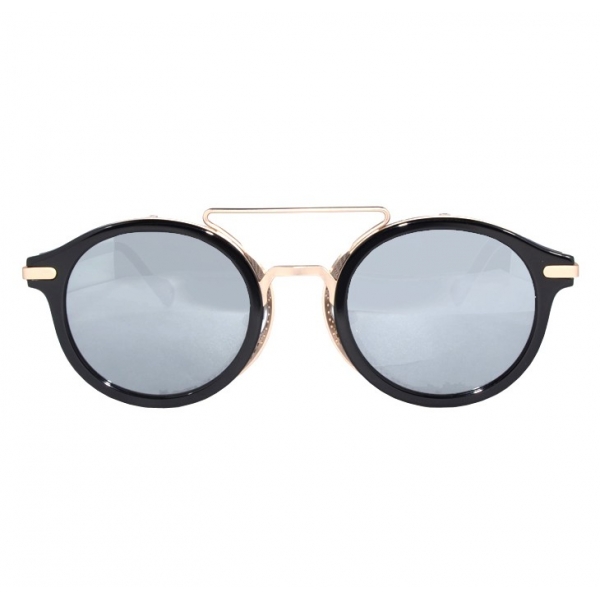 No Logo Eyewear - NOL30193 Sun - Glossy Black and Gold - Sunglasses