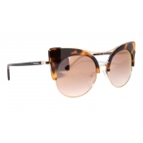 No Logo Eyewear - NOL30093 Sun - Havana and Shiny Gold - Sunglasses