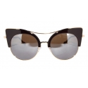 No Logo Eyewear - NOL30093 Sun - Gold and Shiny Brown - Sunglasses