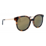 No Logo Eyewear - NOL30151 Sun - Glossy Havana and Shiny Gold - Sunglasses