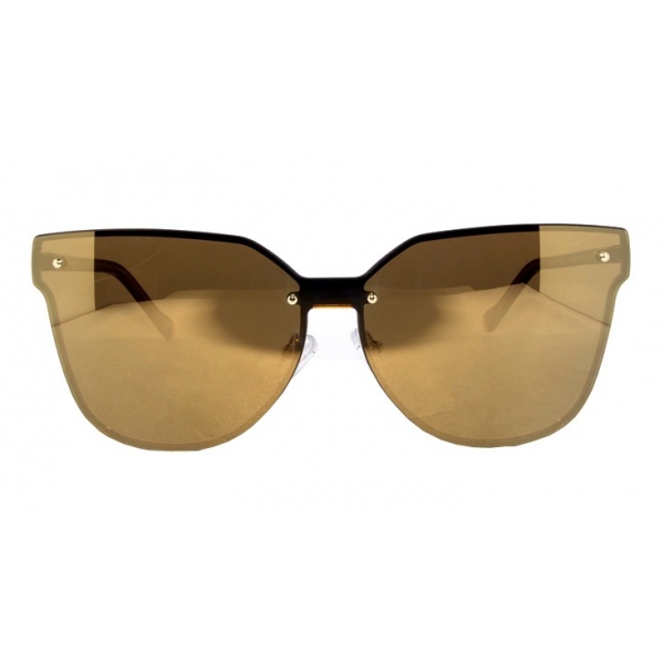 No Logo Eyewear - NOL09962 Sun - Marrone Scuro Trasparente - Occhiali da Sole