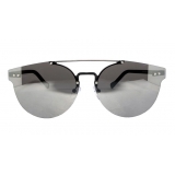 No Logo Eyewear - NOL09963 Sun - Nero e Argento - Occhiali da Sole