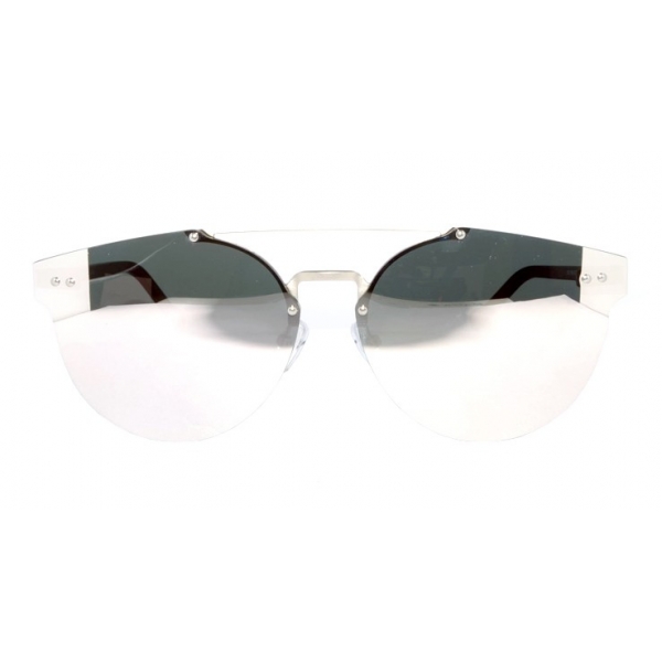 No Logo Eyewear - NOL09963 Sun - Matt Black and Silver - Sunglasses