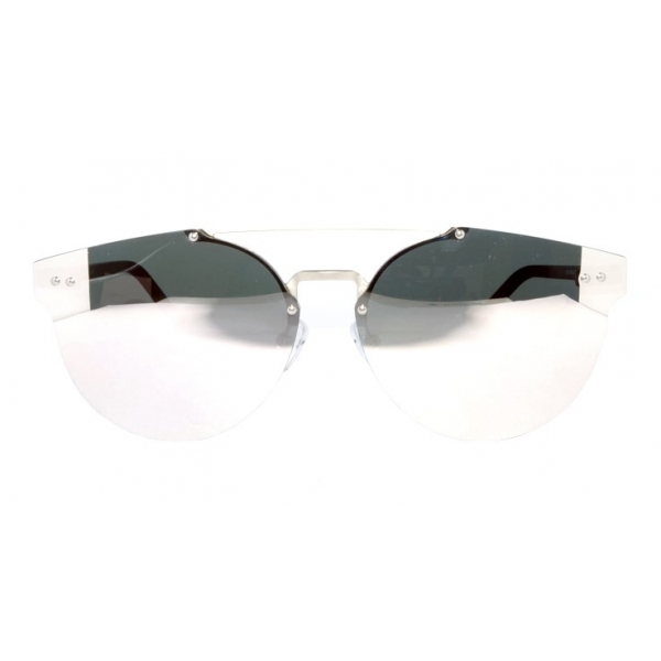 No Logo Eyewear - NOL09963 Sun - Nero e Argento Opaco - Occhiali da Sole