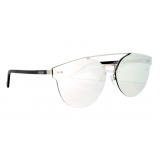 No Logo Eyewear - NOL09963 Sun - Matt Black and Silver - Sunglasses