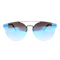 No Logo Eyewear - NOL09963 Sun - Havana Grigia e Canna di Fucile Opaca - Occhiali da Sole