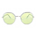 No Logo Eyewear - NOL09951 Sun - Trasparente e Verde - Occhiali da Sole