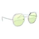 No Logo Eyewear - NOL09951 Sun - Trasparente e Verde - Occhiali da Sole