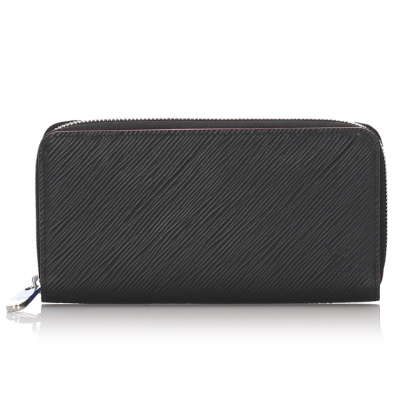 Louis Vuitton Vintage - Epi Zippy Wallet - Black - Leather and Epi Leather Wallet - Luxury High Quality