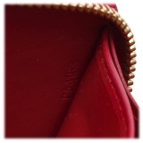 Louis Vuitton Vintage - Vernis Sweet Monogram Zippy Wallet - Rosso Viola - Portafoglio in Pelle - Alta Qualità Luxury