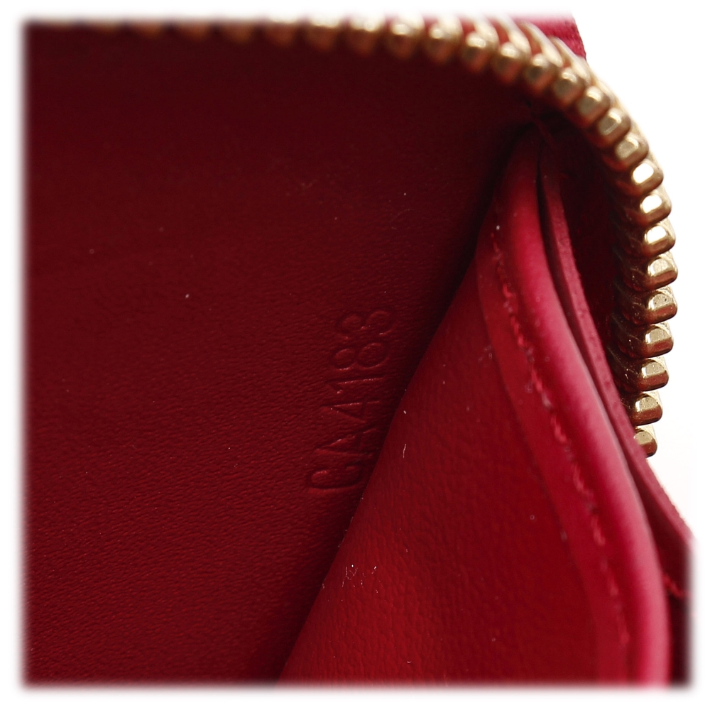 Louis Vuitton - Red Vernis International - Women's wallet - Catawiki