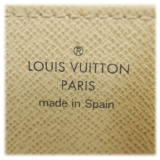 Louis Vuitton Vintage - Damier Azur Zippy Wallet - White Ivory Blue - Damier Leather Handbag - Luxury High Quality