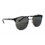 No Logo Eyewear - NOL09964 Sun - Glossy Black and Nikel Gloss Tin - Sunglasses