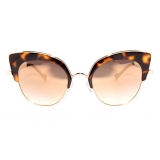 No Logo Eyewear - NOL09946 Sun - Glossy Havana and Gold - Sunglasses