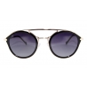 No Logo Eyewear - NOL09953 Sun - Glossy Black and Gold - Sunglasses - Sharon Fonseca Official
