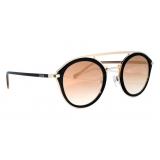 No Logo Eyewear - NOL09953 Sun - Glossy Dark Brown and Gold - Sunglasses - Sharon Fonseca Official