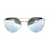 No Logo Eyewear - NOL09947 Sun - Matt Dark Blue and Shiny Nikel - Sunglasses