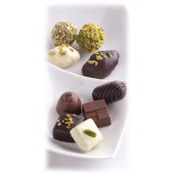 Vincente Delicacies - Ultra-Fine Chocolates Filled with a Green Pistachio from Bronte P.D.O. Ganache Cream - Maravilha Meditha
