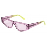 Stella McCartney - Lilac Square Sunglasses - Lilac - Sunglasses - Stella McCartney Eyewear