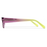 Stella McCartney - Lilac Square Sunglasses - Lilac - Sunglasses - Stella McCartney Eyewear