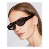 Stella McCartney - Black Square Sunglasses - Black - Sunglasses - Stella McCartney Eyewear