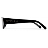 Stella McCartney - Black Square Sunglasses - Black - Sunglasses - Stella McCartney Eyewear
