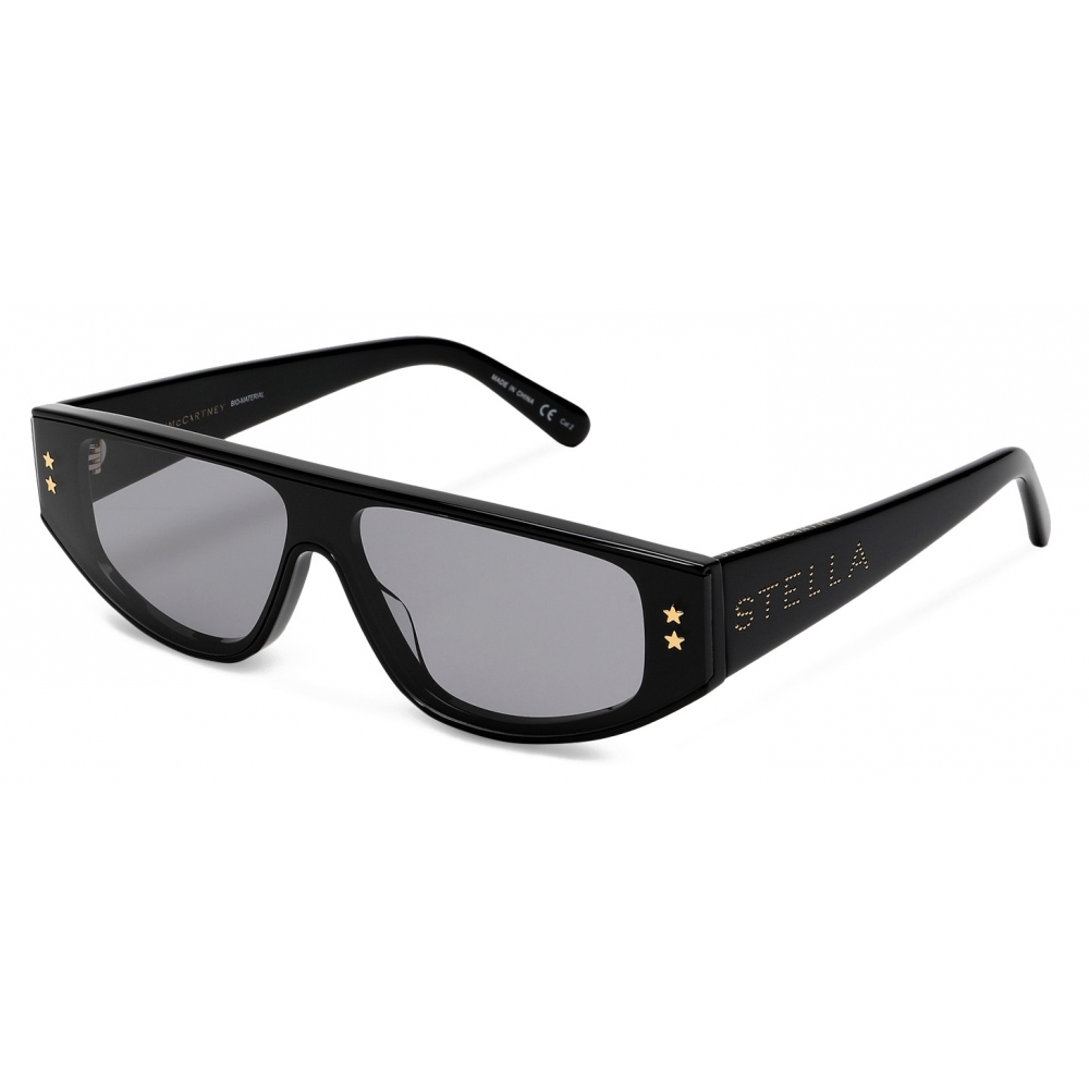 Stella McCartney - Black Square Sunglasses - Black - Sunglasses ...