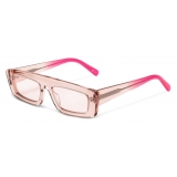 Stella McCartney - Pink Square Sunglasses - Pink - Sunglasses - Stella McCartney Eyewear