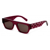Stella McCartney - Monogram BCA Square Sunglasses - Fuchsia - Sunglasses - Stella McCartney Eyewear