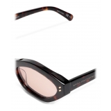 Stella McCartney - Havana Round Sunglasses - Havana - Sunglasses - Stella McCartney Eyewear